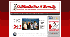 Desktop Screenshot of chillicothefireandsecurity.com